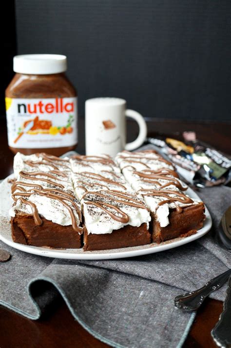 Layered Nutella Cheesecake Bars The Baking Fairy Recipe Baking