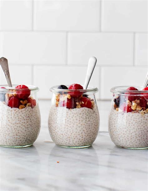 Chia Seed Pudding Love And Lemons Less Meat More Veg