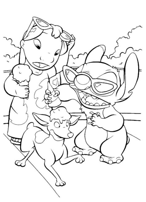 Lilo and stich is part of the disney classics great but has a totally unique style. Free Printable Lilo and Stitch Coloring Pages For Kids