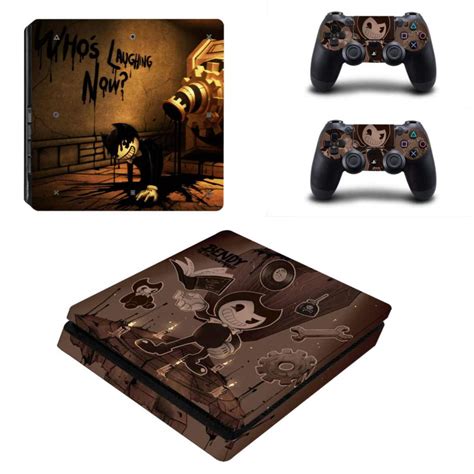 Bendy And The Ink Machine Ps4 Slim Skin Decal Sticker