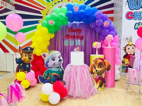 Pawsome Paw Patrol Themed Birthday Party Decorations For A Fun Filled