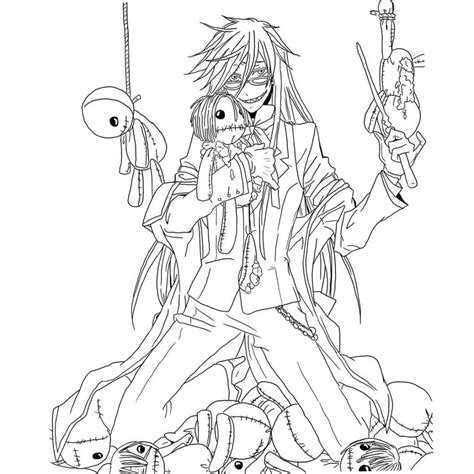 Undertaker Black Butler Coloring Coloring Pages