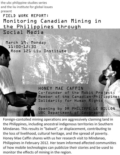 March 19 Usapan 2 Monitoring Canadian Mining In The Philippines