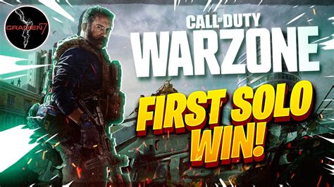 Epic First Solo Win Call Of Duty Warzone Solo Ep 16 Youtube