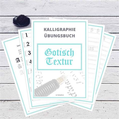 Gelungene schreibschriften sind aber gar nicht so leicht zu finden. Kalligrafie-Übungsbuch als PDF zum ausdrucken.Lerne mit dem Gotisch Textur Übungsbuch ganz ...