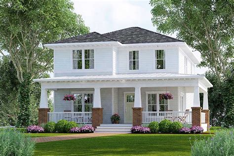 Bungalow House Plan With Two Master Suites 50152ph Architectural