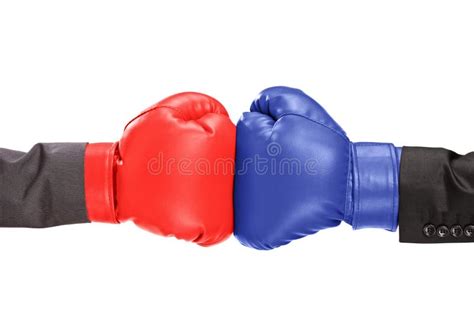 Two Boxing Gloves Stock Image Image Of Clash Male Adult 36165955