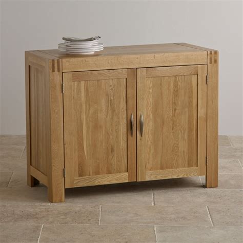 Alto Natural Solid Oak Small Sideboard Oak Furniture Land