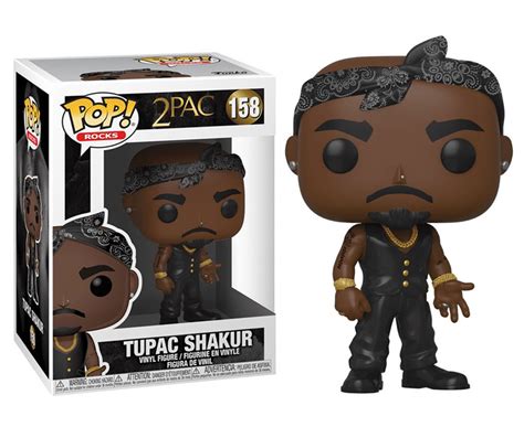 Funko Pop Rocks 158 Tupac Shakur Vinyl Figure Au