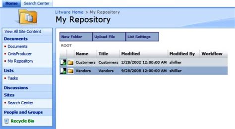 Integrating External Document Repositories With Sharepoint Server 2007