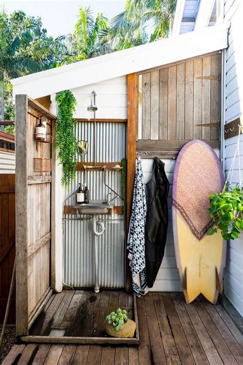 43 Indooroutdoor Showers That Will You To Small Paradise Beach House