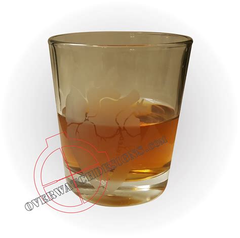 Black Hearted Whiskey Glass Available In A Clear 9 75 Oz Glass