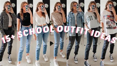 Outfit Ideas For School Easy Cute Back To School Outfits Vlrengbr