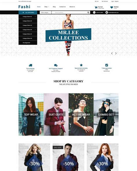 12 Demos Of Woovina Theme Designed For Clothing And Fashion Store Woovina