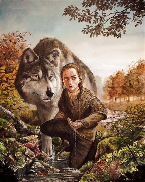 Arya Stark By Nordheimer Asoiaf Art Arya Stark Game Of Thrones