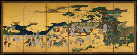 Kano Einō | One Hundred Boys | Japan | Edo period (1615–1868) | The