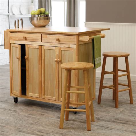 10 Types Of Small Kitchen Islands On Wheels