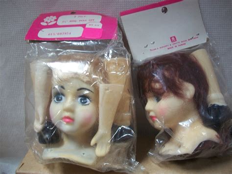 Packaged Vintage Franks Nursery And Crafts Plastic Doll Making Kit