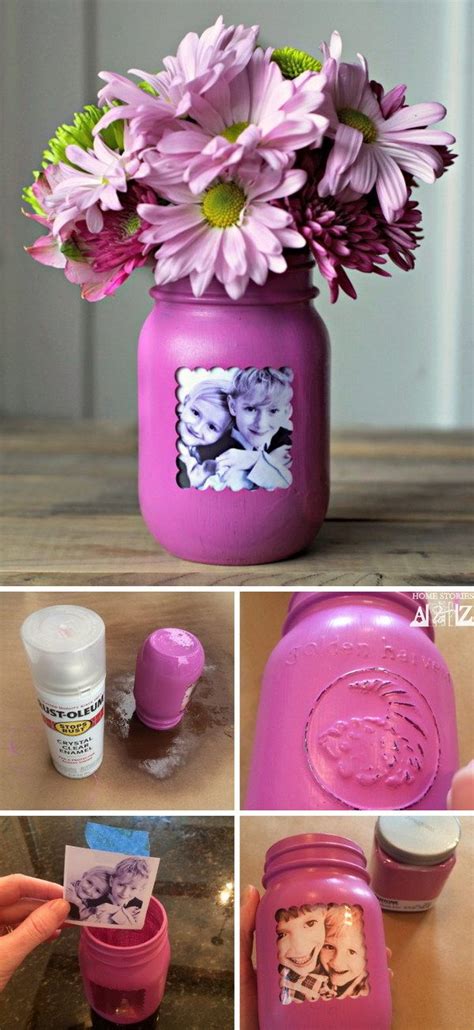 It will be inspiring for your mother to see a painting with the people she loves. 30+ DIY Mother's Day Gifts with Lots of Tutorials 2017 ...