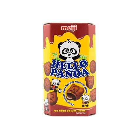 Hello Panda Biscuits Double Chocolate Kawaii Panda Making Life Cuter