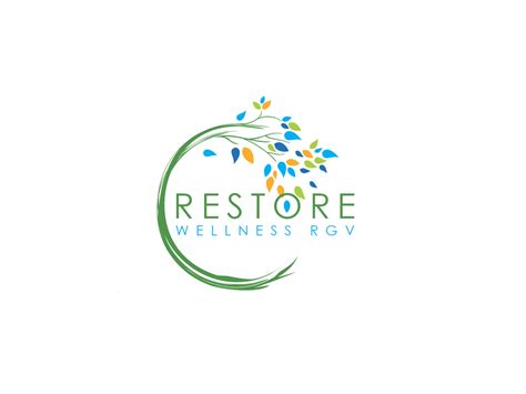 Bold Modern Health And Wellness Logo Design For Restore Wellness RGV