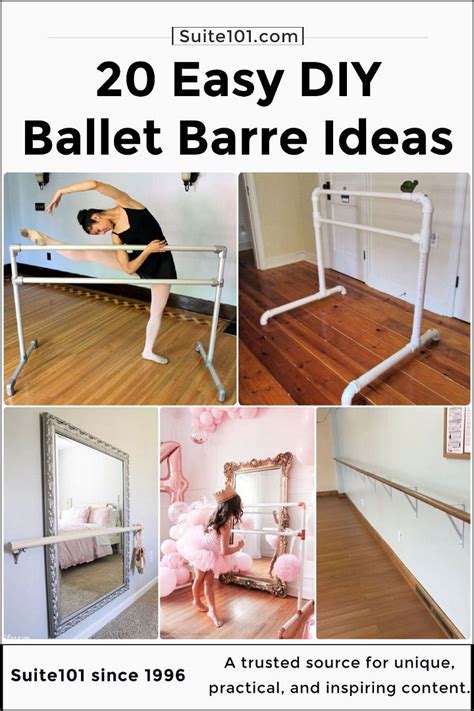 20 Diy Ballet Barre Ideas Build Your Own Barre Suite 101