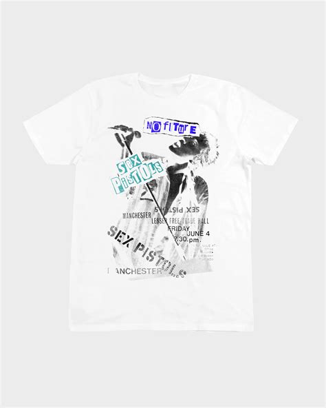 T Shirt Quality Camiseta Sex Pistols No Future White Mind The Gap Co R