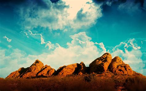 Hd Clouds Landscapes Desert Free Photos Wallpaper Download Free 141237