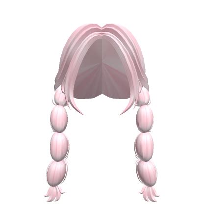 Cute Low Pink Bubble Braids Roblox Item Rolimon S