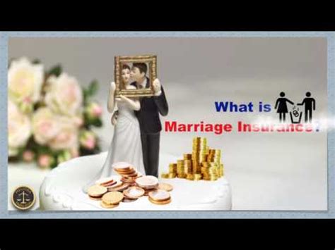 We did not find results for: What is Marriage Insurance? - YouTube