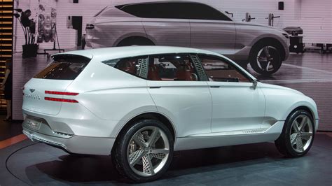Genesis Gv80 Fuel Cell Concept Suv At Ny Auto Show