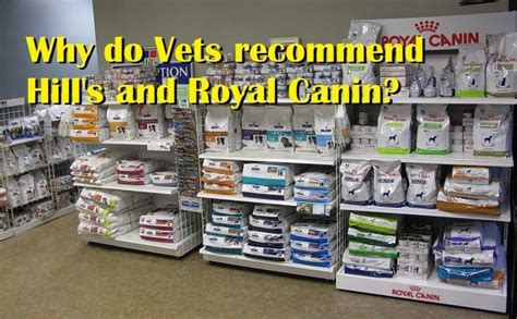 However, their cat food reputation is not as pleasant a veterinarian could prescribe your dog a veterinary diet blend. Why do vets recommend Hill's and Royal Canin? | How to ...