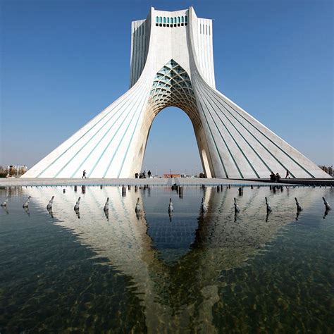 Azadi Freedom Monument Tehran Iran Iranian Architecture Iran