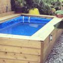 Homemade Hay Bale Swimming Pool Diy Project The Homestead Survival