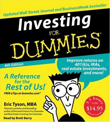 Investing for dummies®, 8th edition published by: INVESTING FOR DUMMIES AUDIO BOOK. INVESTING FOR DUMMIES « Investing for dummies audio book ...