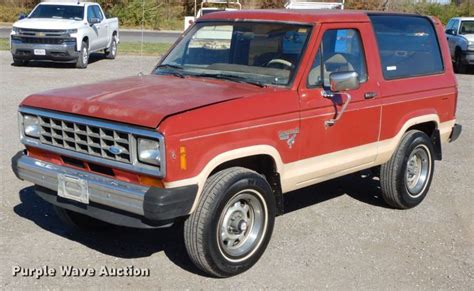 1985 Ford Bronco Ii Eddie Bauer Suv In Columbia Mo Item Fg9654 Sold