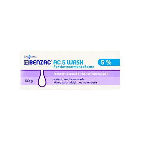 Benzac Ac 5 Wash 100g Tube Your Online Pharmacy