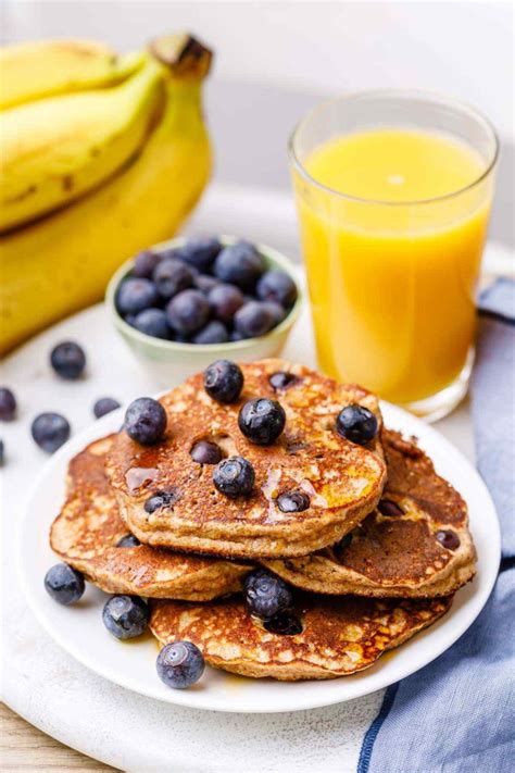 Incredible Blueberry Banana Pancakes Easy Paleo Pancake Recipe Best