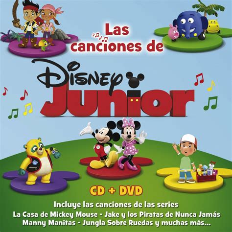 Las Canciones De Disney Junior Dvd Bso Disney Amazones Música