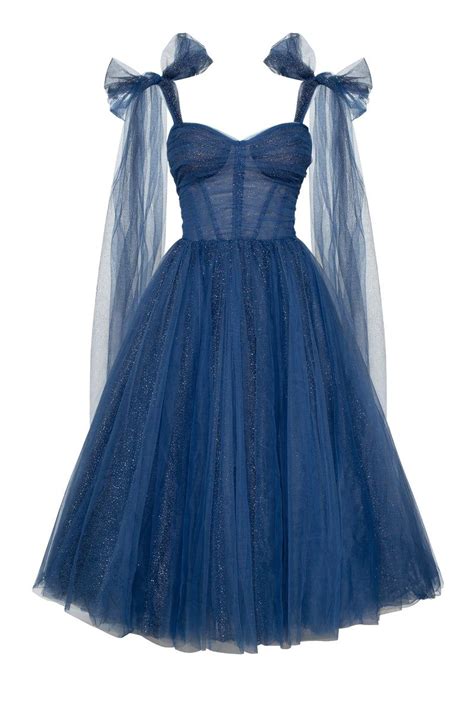 Sparkly Off The Shoulder Tulle Dress Milla Tulle Dress Elegant Cocktail Dress Classy Midi