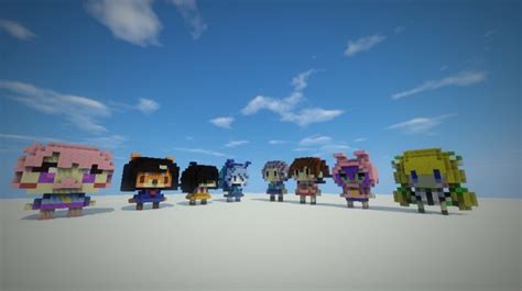 Character Statues Minecraft Project