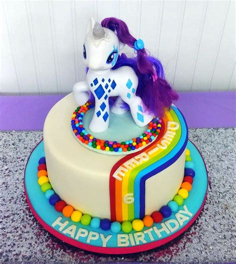 Desirees My Little Pony 6th Birthday Cake This Cake Was D Flickr