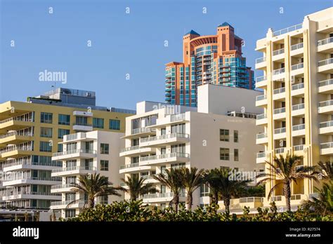Miami Beach Floridacondominium Residential Apartment Apartments
