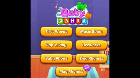 Baby Games Youtube