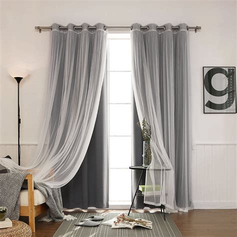 Use sheer curtains to let in as much natural light as possible. Top 7 Best Blackout Curtains Reviews
