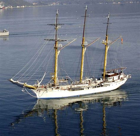 Jadran Is A Training Ship Powered Both By Sail And Internal Combustion