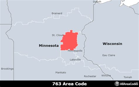 727 Area Code Map