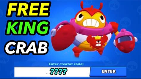 I bought king crab tick today on my mini account!! HOW TO GET KING CRAB TICK SKIN FREE | BRAWL STARS SECRET ...