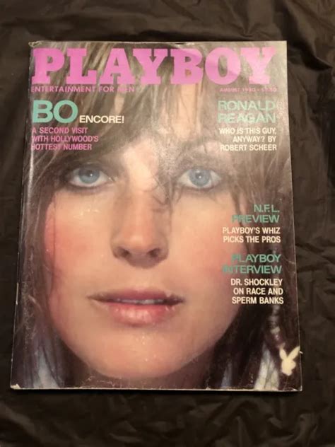 Playboy Magazine August Bo Derek Nude Pictorial Centerfold My Xxx Hot Girl
