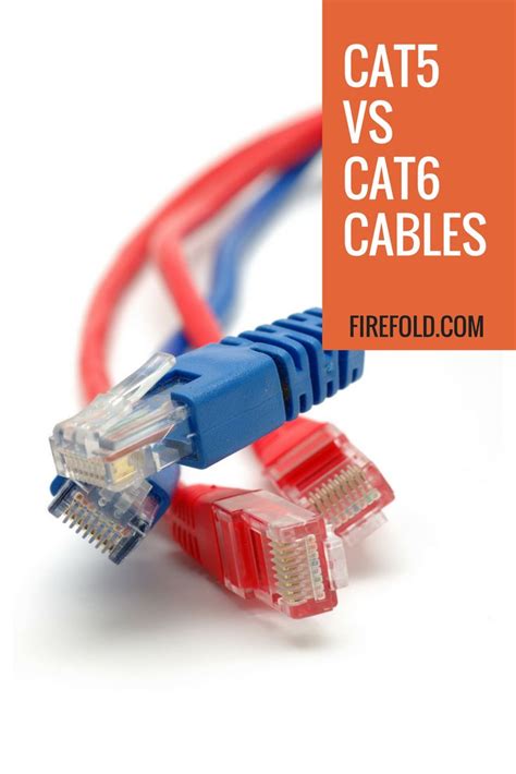 Cat5 Vs Cat6 Cables What Are The Differences Cat6 Cable Cables